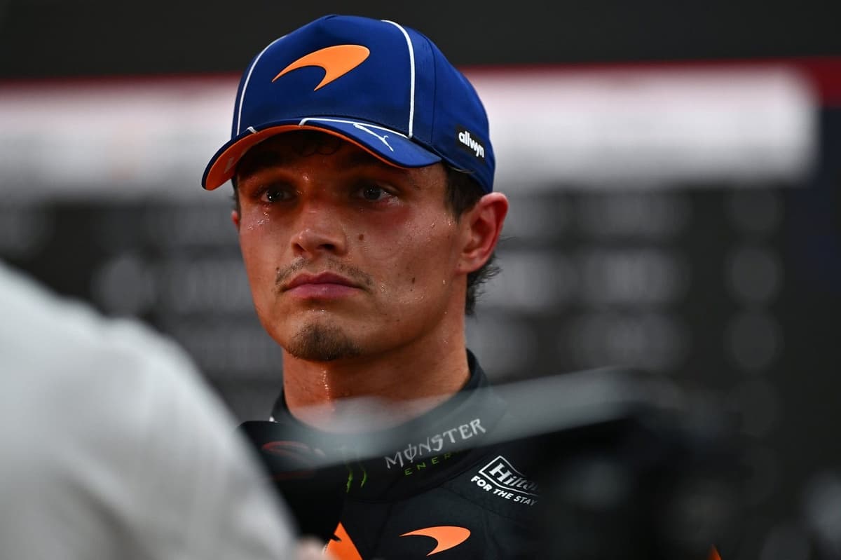 Norris recurre a pastillas para el dolor de cabeza por los baches de Austin