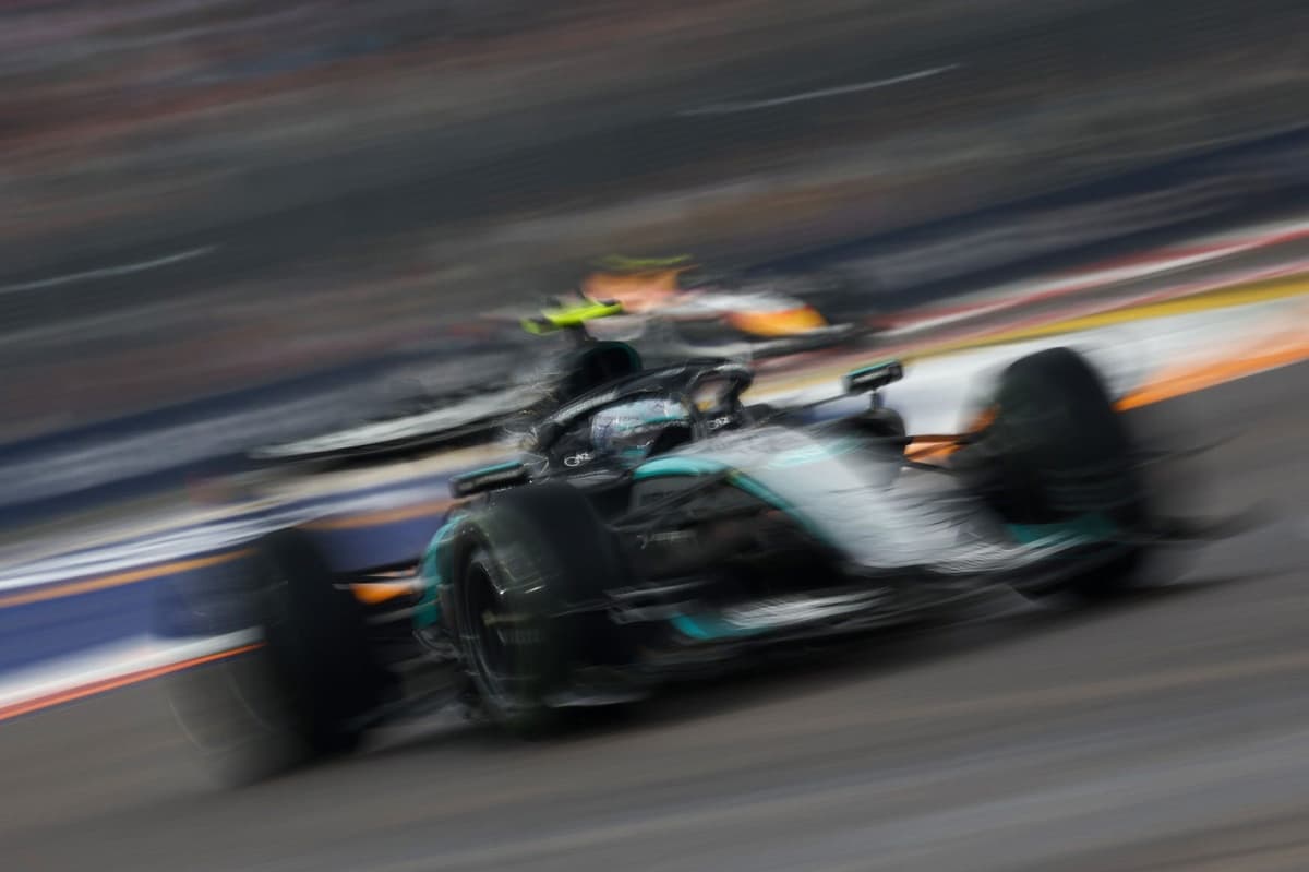 Mercedes: el paquete de Sepang dio más carga aerodinámica pero desestabilizó el W17