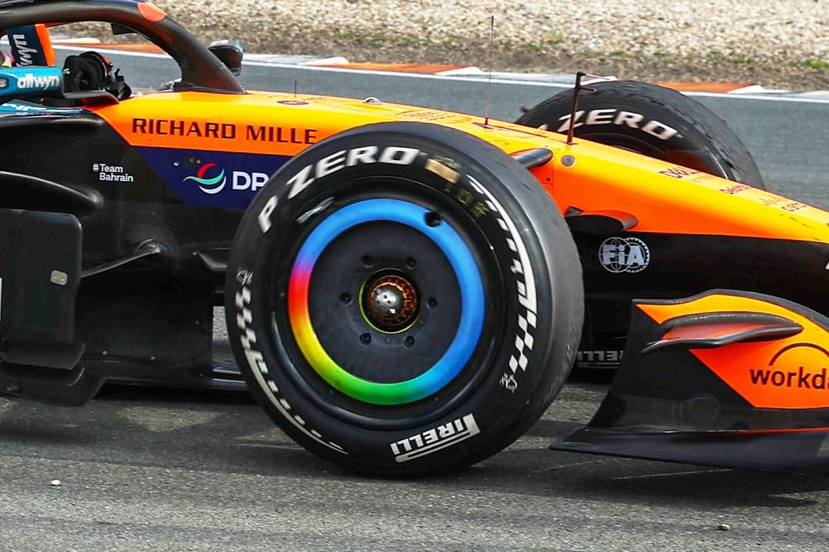 El arma secreta de McLaren: llantas con 'pockets' térmicos que domaron Zandvoort