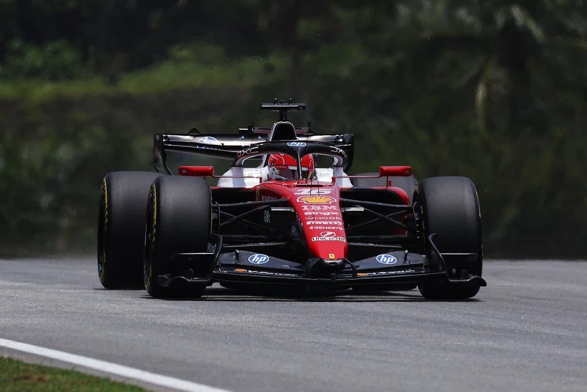 Colapinto sacrifica la vuelta rápida en Sepang: Leclerc manda en la EL2 y el argentino piensa en la remontada