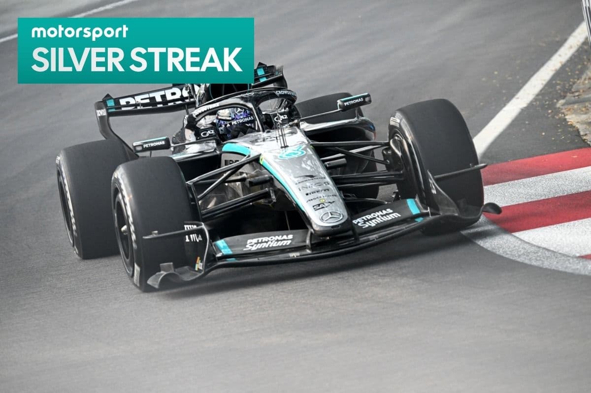 Mercedes presenta una librea azul para el GP de Estados Unidos