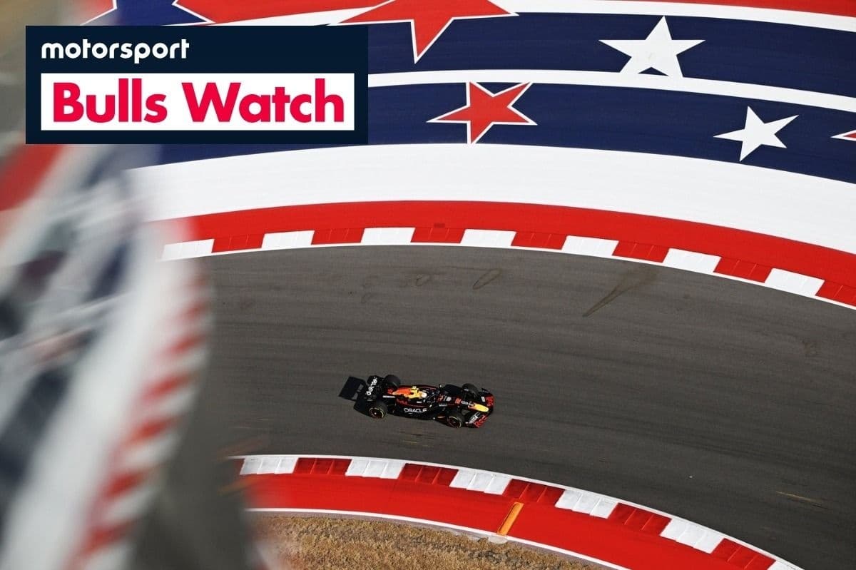 Red Bull presenta monos blancos para el GP de Estados Unidos