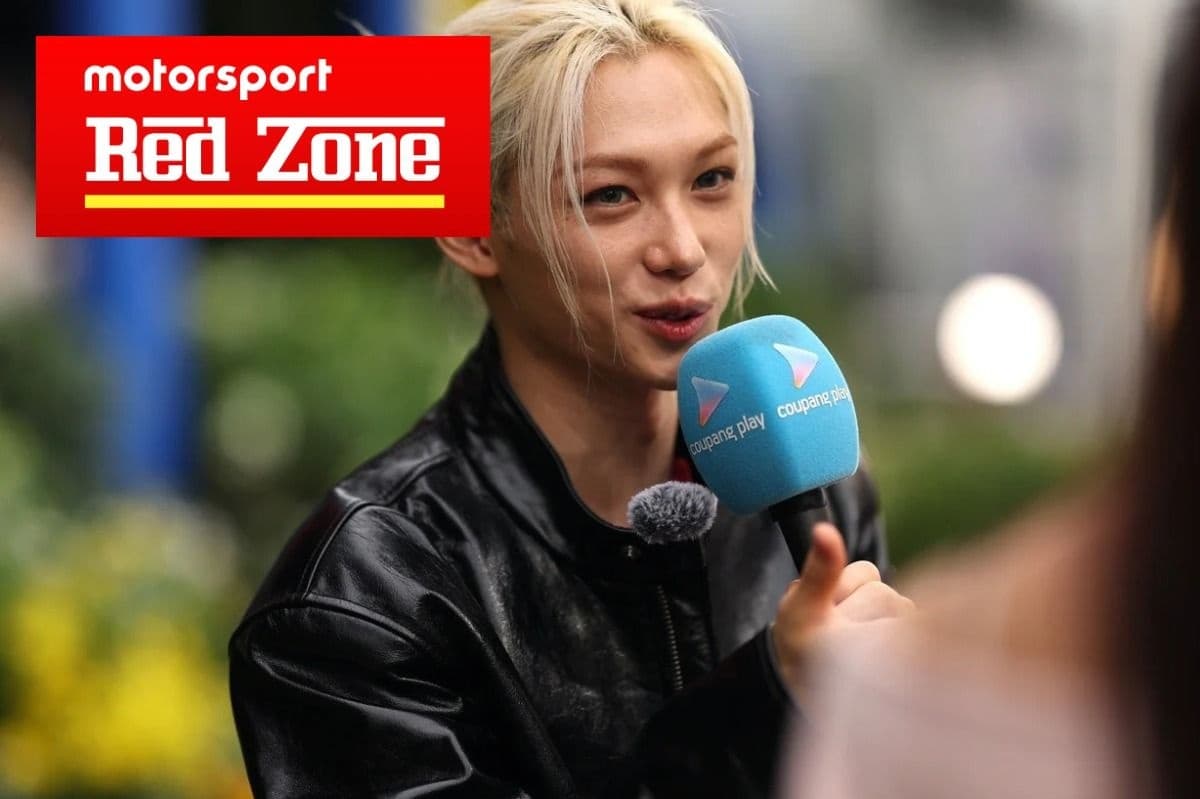 Felix de Stray Kids comparte fotos entre bastidores con Ferrari en Singapur