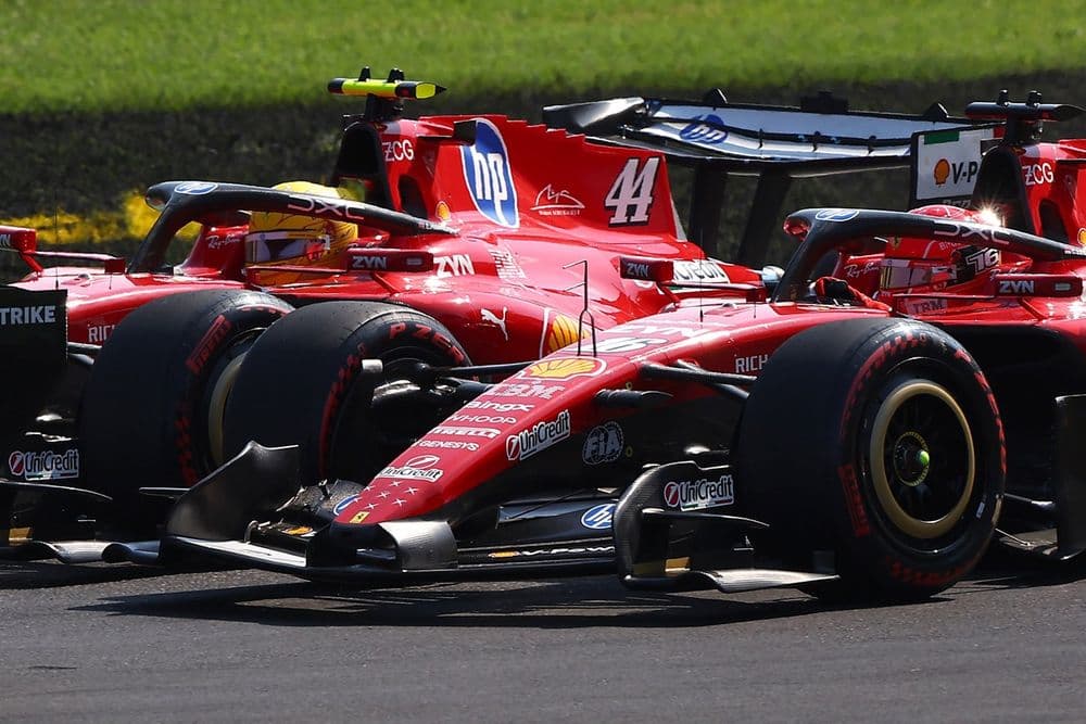 La colisión Hamilton-Leclerc en Monza: una guerra sin premio mayor - figura 1