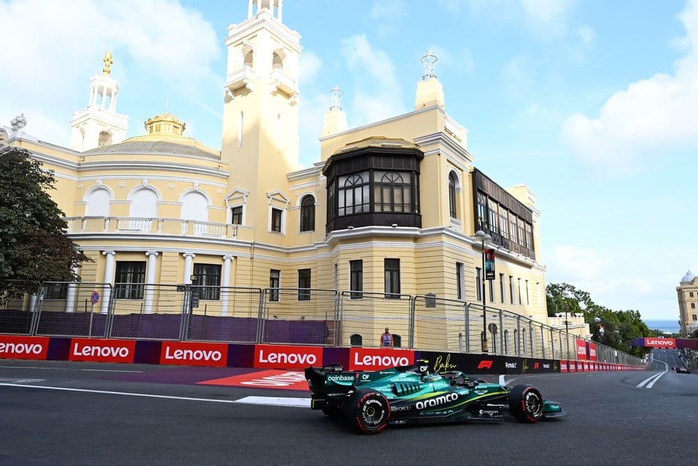 ¿Alonso se conforma con sobrevivir? El modesto objetivo de Aston Martin en Bakú - figura 1