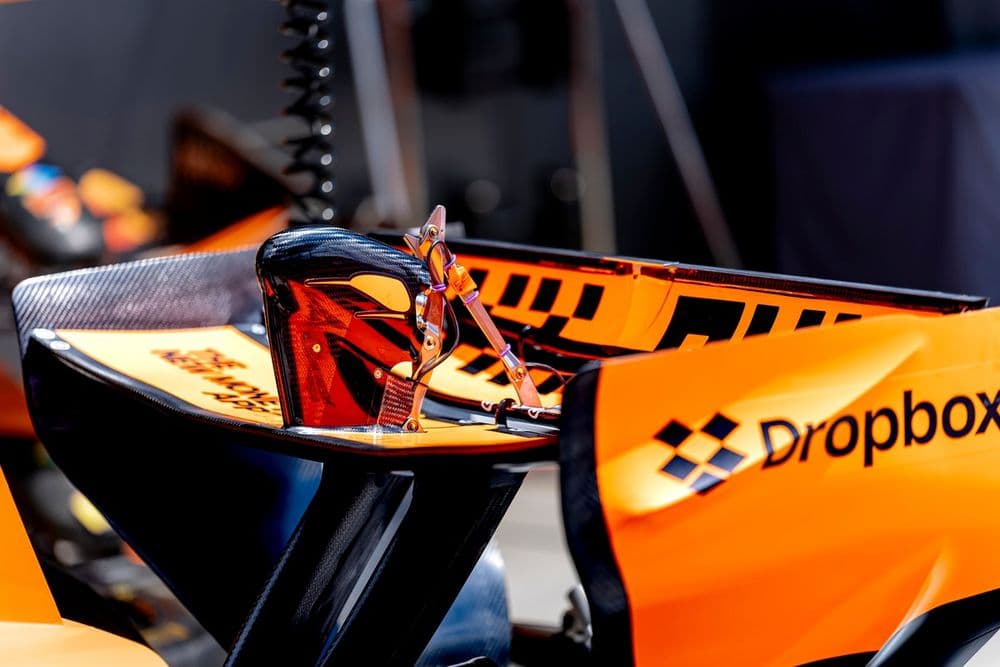 McLaren presenta su 'H-Wing' en Monza: el alerón trasero rotatorio que busca dominar la velocidad punta - figura 1
