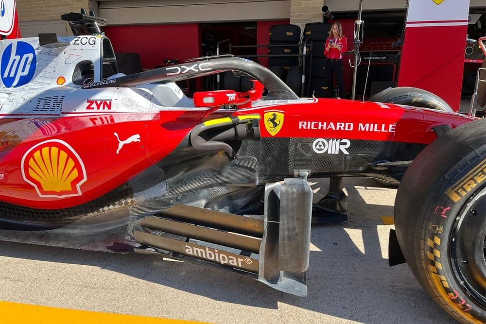 Ferrari introduce en Austin mejoras en el suelo, los sidepods y el difusor del SF-26 - figura 1
