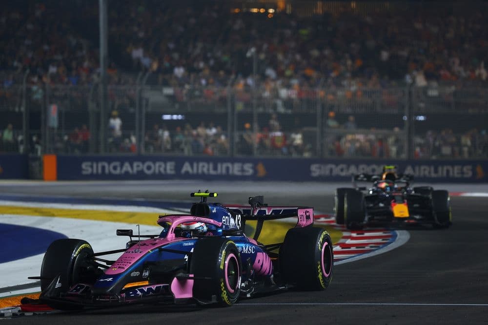 Colapinto y su peor triplete: Alpine se queda sin respuestas en Marina Bay - figura 1