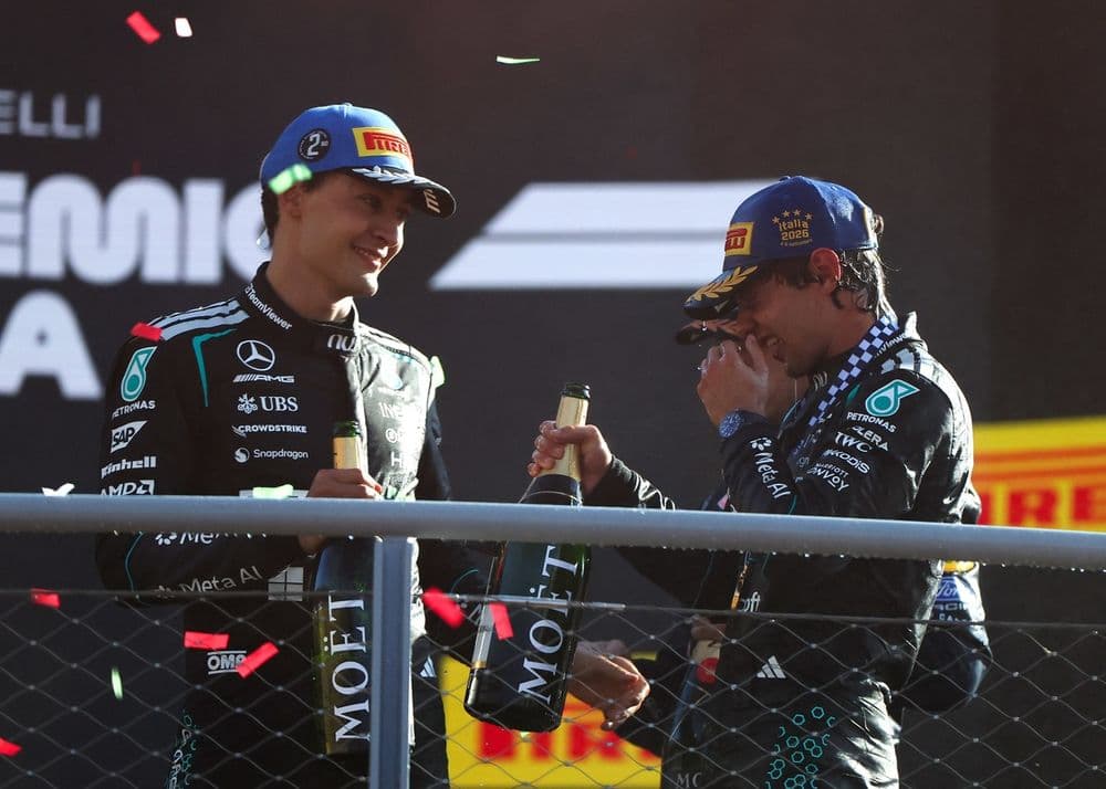 Mercedes revela por qué no detuvo a Russell bajo el coche de seguridad virtual: la estrategia que coronó a Antonelli en Monza - figura 1