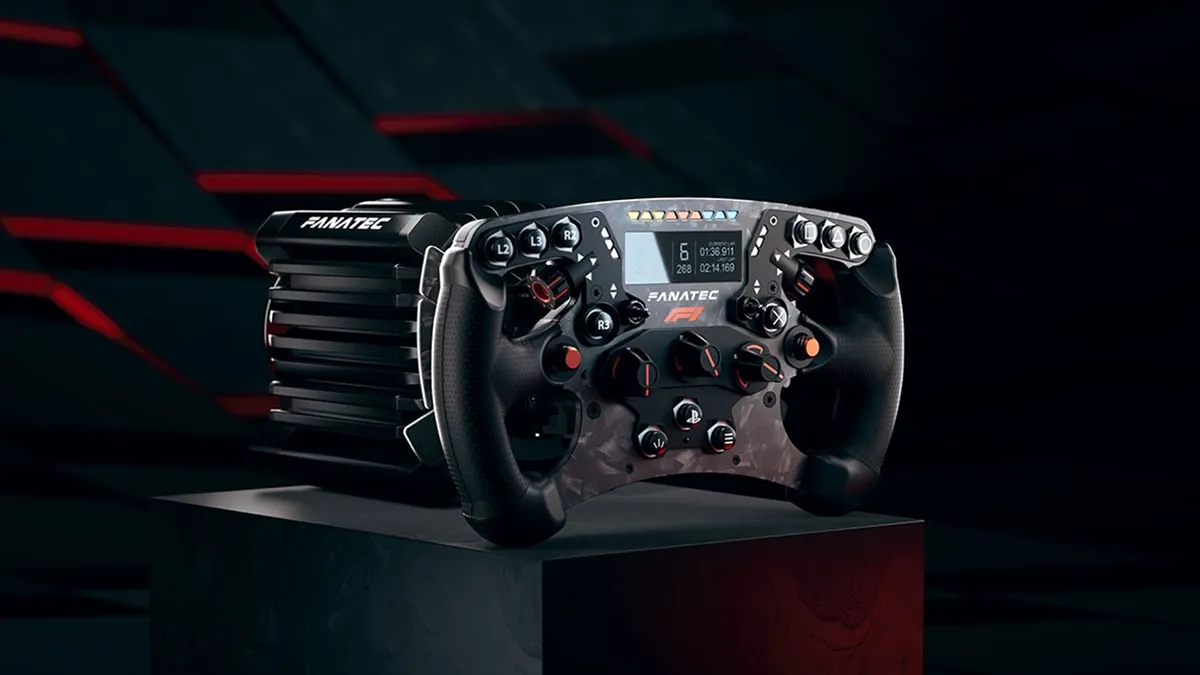 Fanatec desata su nuevo ClubSport F1: 18 Nm de torque y carbono forjado para PlayStation 5 y PC