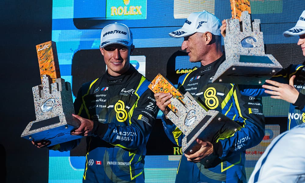 Thompson no descarta a WRT en la lucha por el título de LMGT3: "Estamos a tiro"