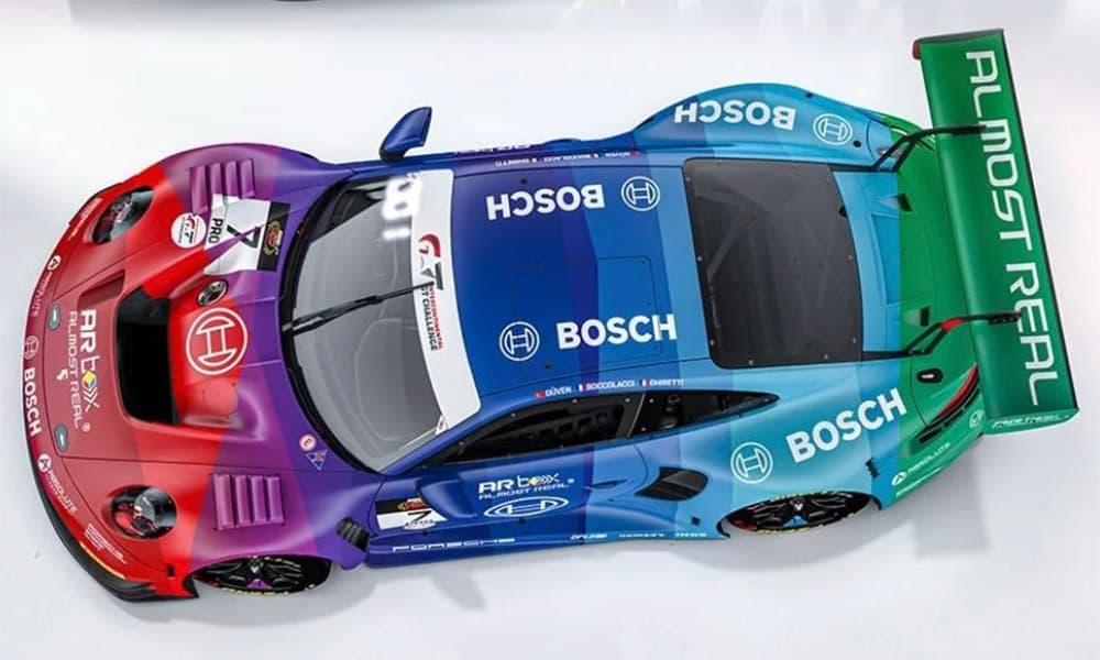 Explosión Cromática en Suzuka: Absolute Racing y Bosch Desatan el Poder del 911 GT3 R Evo