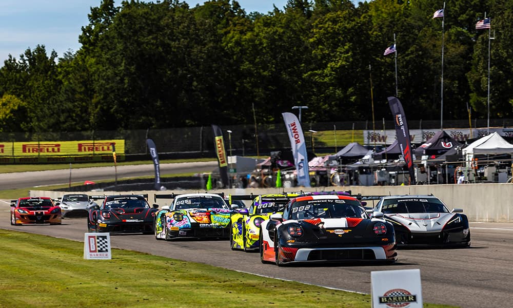 GT America en Barber: Gidley se corona campeón y SKI Autosports apunta al asalto continental