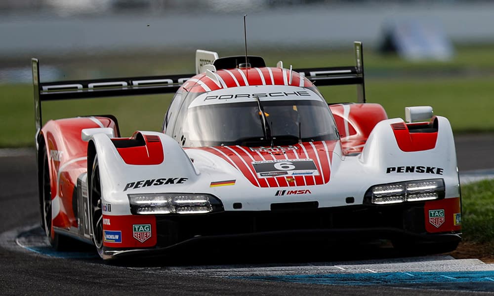 Estre y Porsche 963 dominan la primera práctica en Indianapolis; Acura y BMW acechan