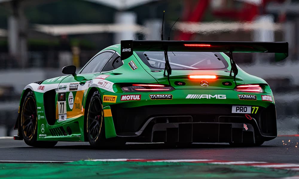 El Mercedes-AMG #77 pierde la pole en Suzuka por 2.5 kg: de la gloria al fondo de la parrilla