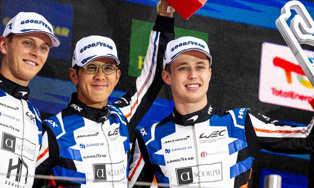 Tom Fleming logra el segundo puesto en LMGT3 de Barcelona con Garage 59