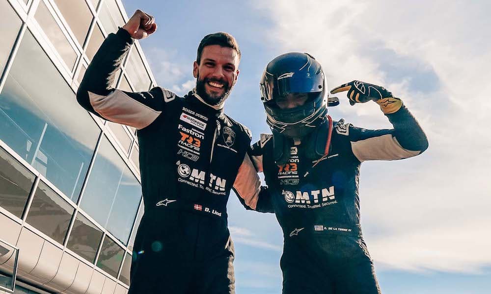 De La Torre gana el Super Trofeo North America y apunta al programa de jóvenes pilotos de Lamborghini
