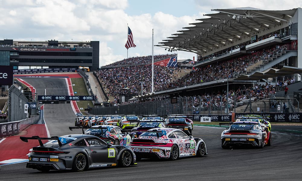 Tyler Maxson cierra el título de la Porsche Carrera Cup North America con victoria en la final de COTA
