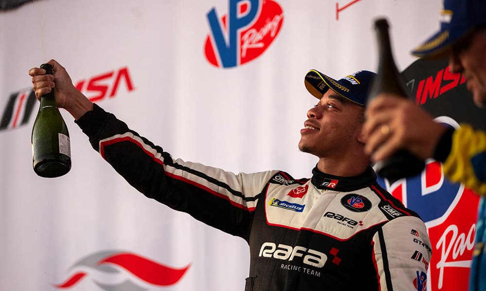 Westin Workman rompe la maldición: la beca 3D de IMSA que lo lanza al Michelin Pilot Challenge