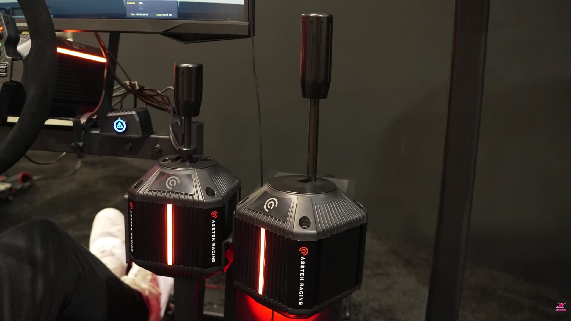 Asetek contraataca: Shifter dual y handbrake con célula de carga aterrizan en octubre