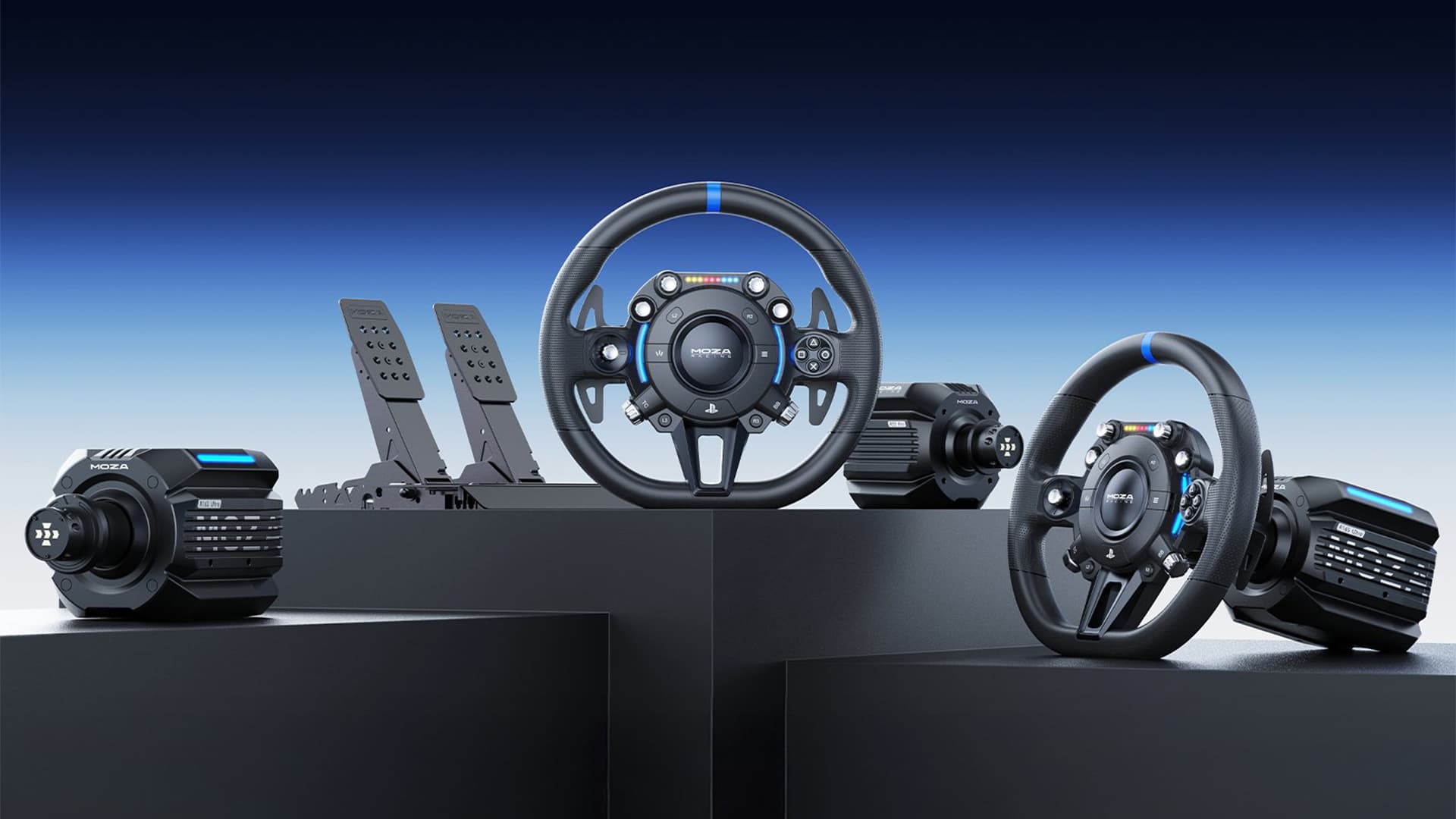 ¿Se acabó el reinado de Fanatec en consola? Moza desembarca en PS5 con dos bases Direct Drive
