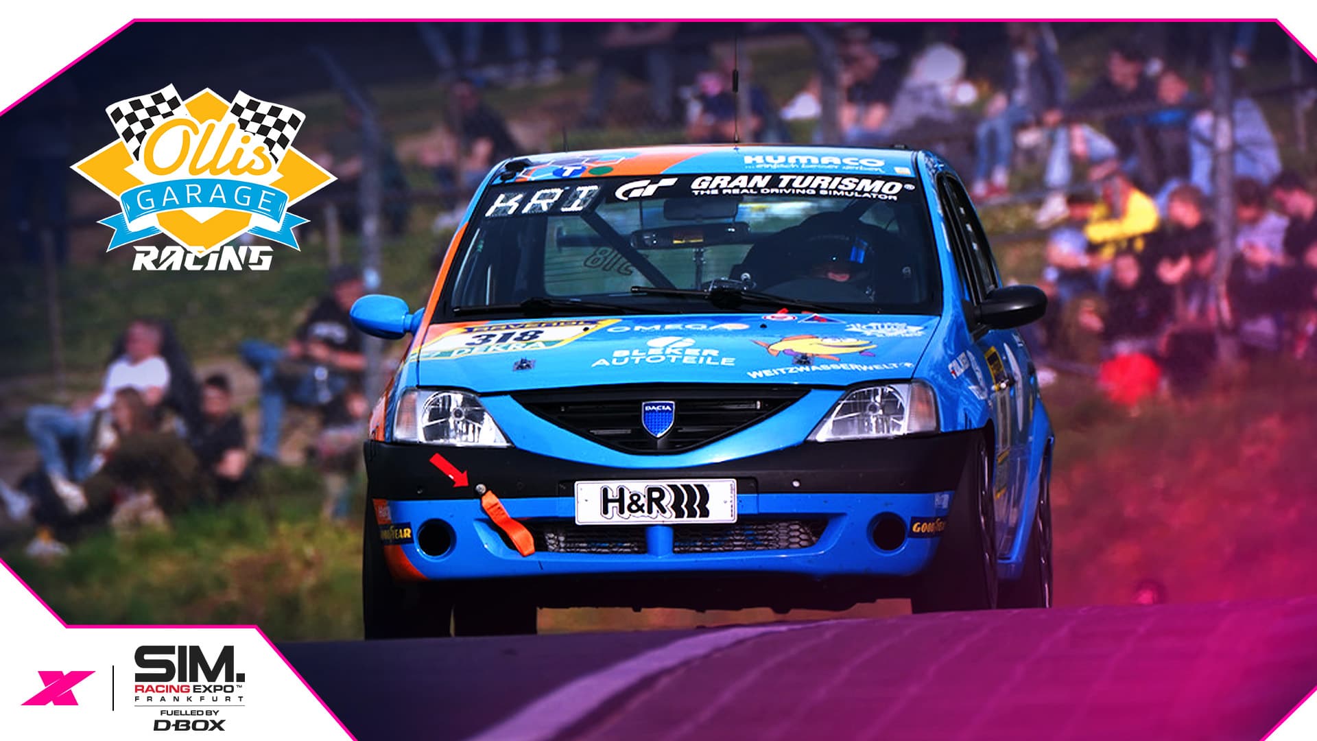 El Dacia Logan más querido de Nürburgring aterriza en SimRacing Expo Frankfurt