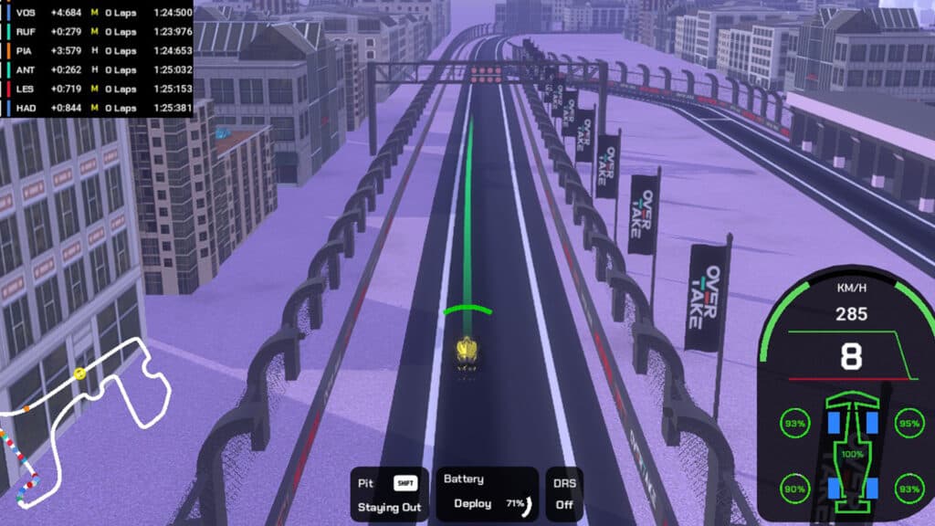 Throttle Trace: El peculiar simulador de F1 donde no controlas la dirección - figura 1