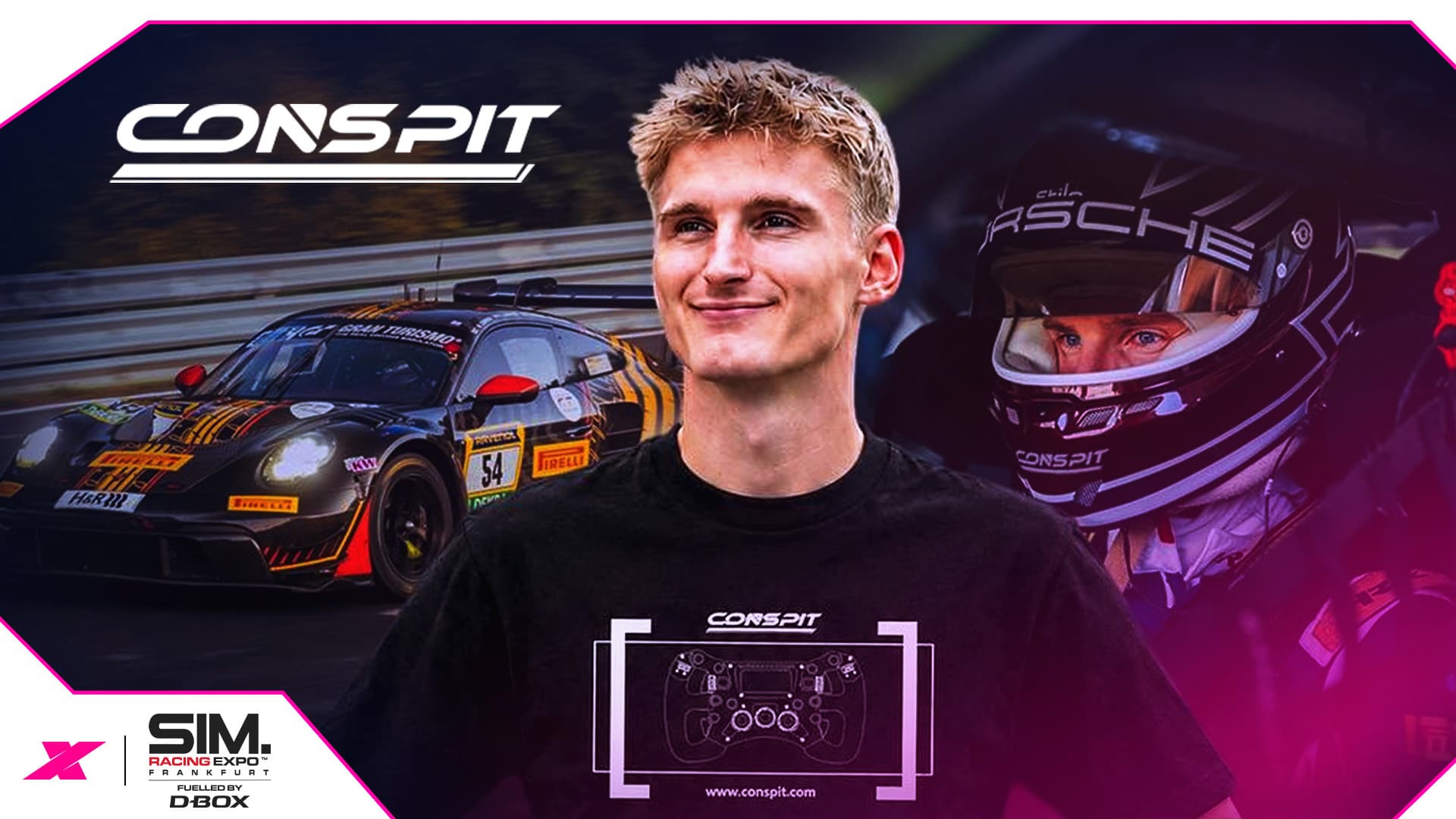 Loek Hartog, nuevo embajador de CONSPIT, estará en el SimRacing Expo Frankfurt
