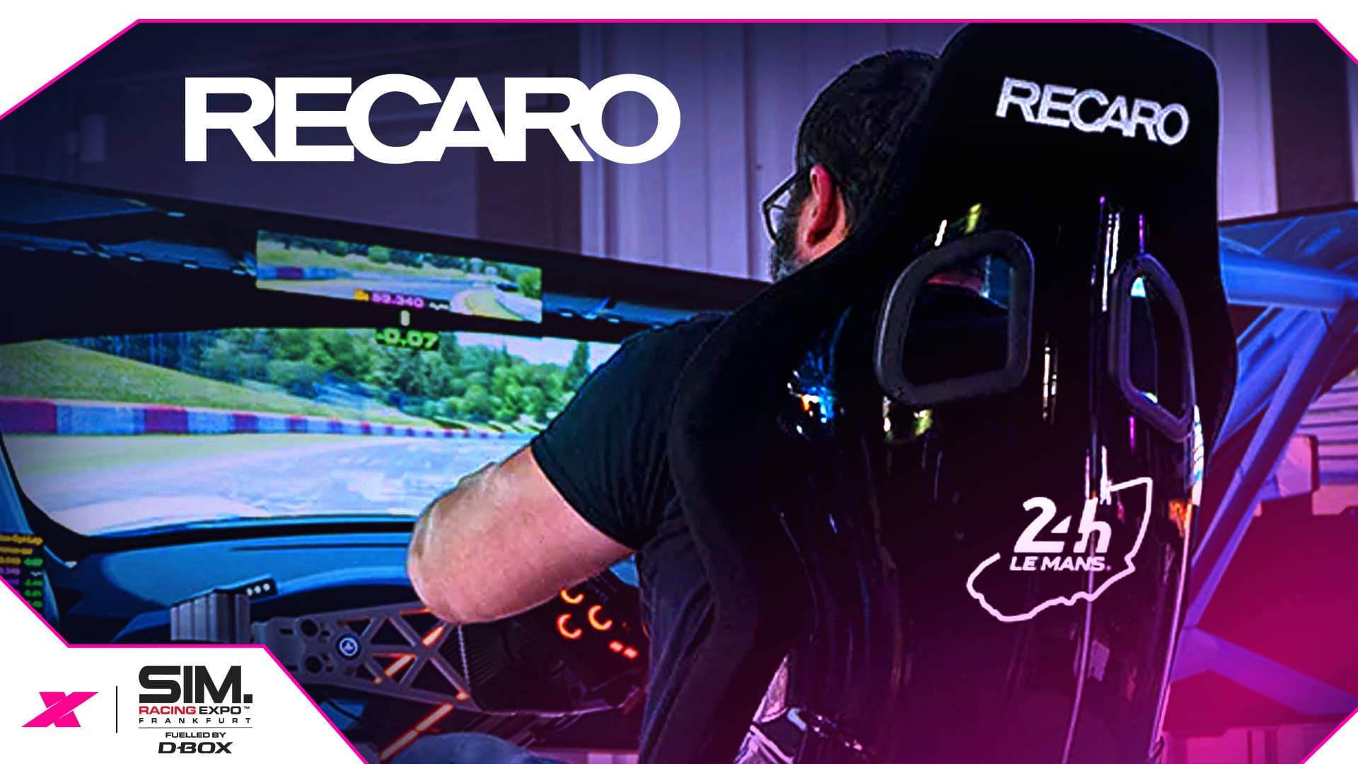 Recaro presentará el concepto RECARO SIM en SimRacing Expo Frankfurt junto a Manthey