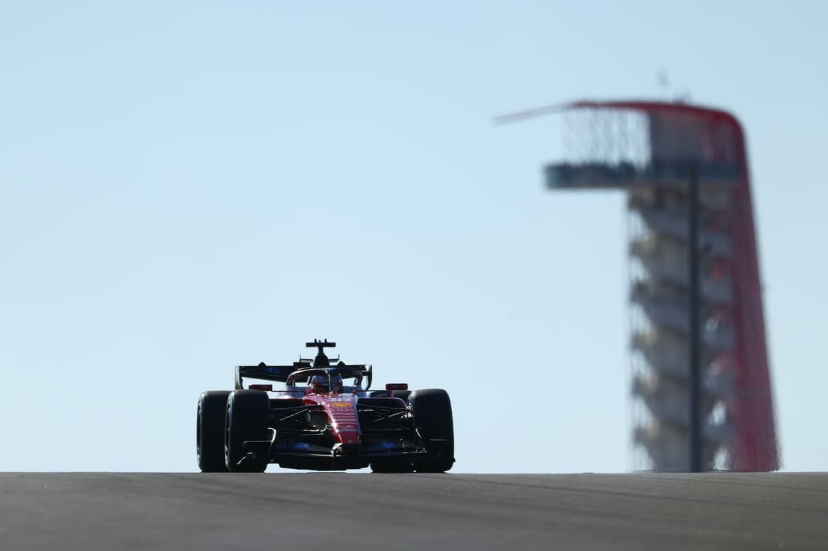 Leclerc domina el viernes en Austin; Antonelli a 0.042s, Colapinto 15° y Checo Pérez 21°