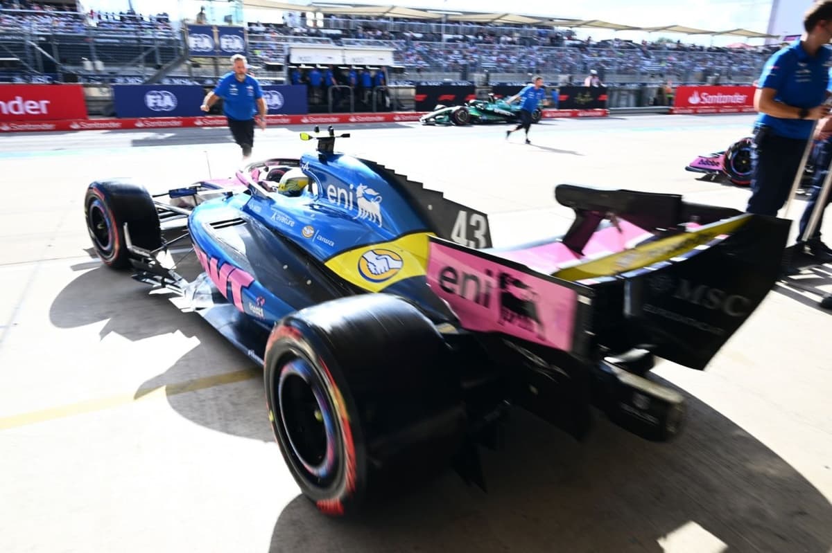 Alpine apuesta por la largada de Colapinto desde el 21° en Austin
