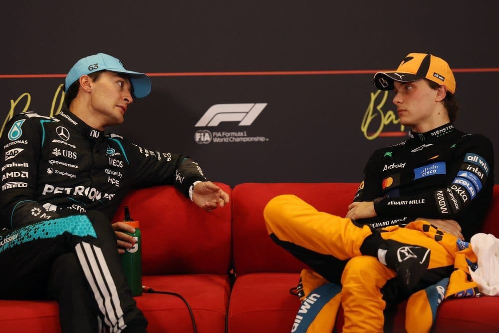 Piastri, tras la clasificación en Bakú: 'Necesito una barra de remolque para engancharme al Mercedes' - figura 1