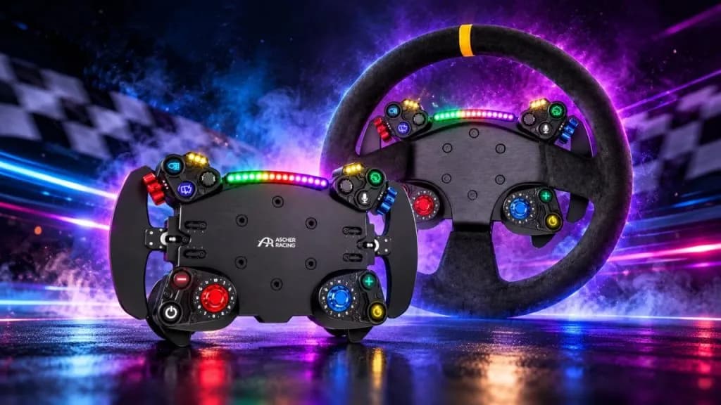 Ascher Racing presenta la gama AURA GT con 54 entradas y 21 LEDs RGB