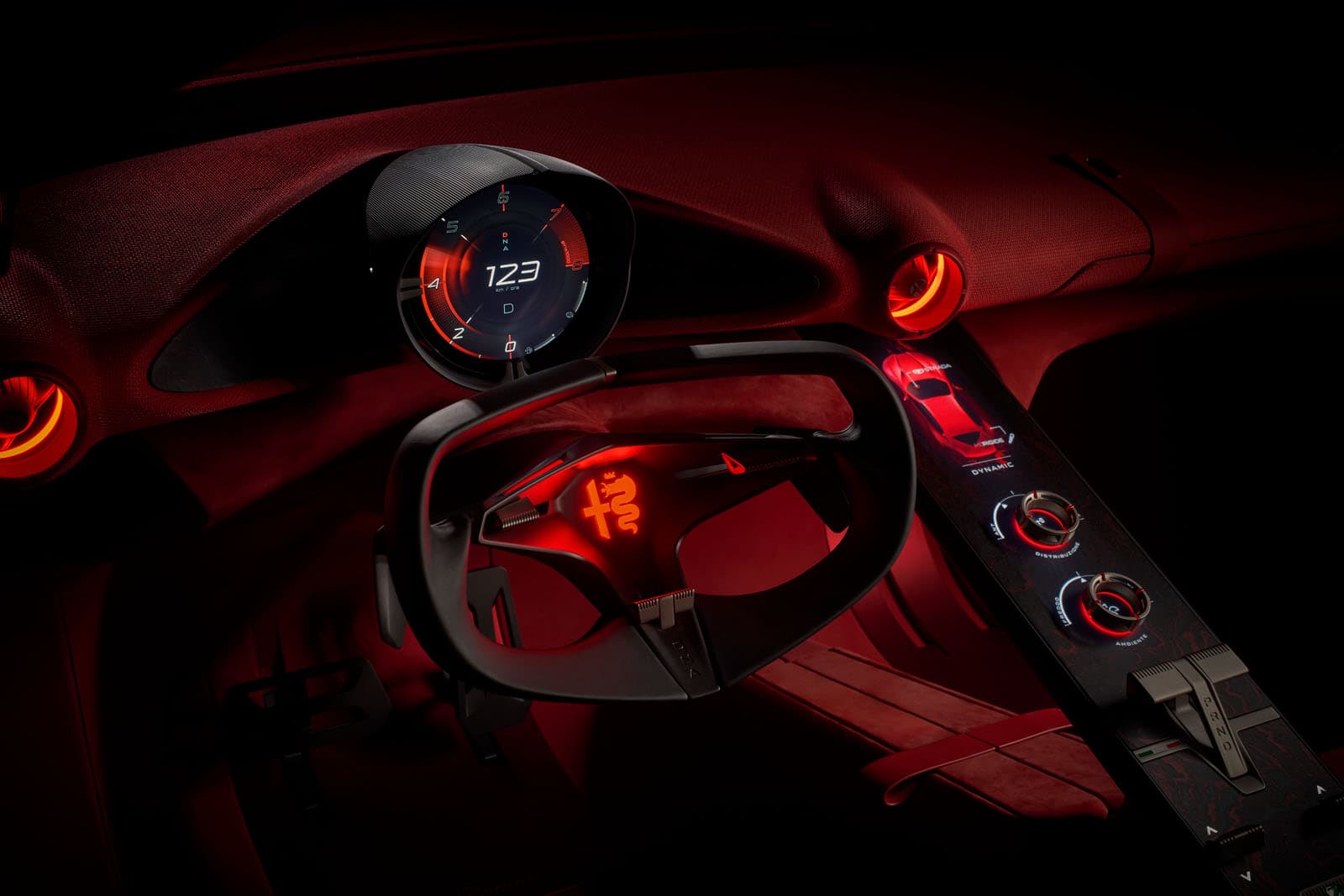 El jefe de diseño de Alfa Romeo quiere eliminar las pantallas grandes: "Let's get rid of the screens"