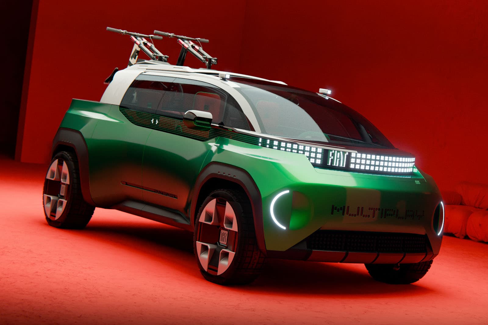 Fiat Multiplay: el regreso del Multipla que se transforma de monovolumen a pickup