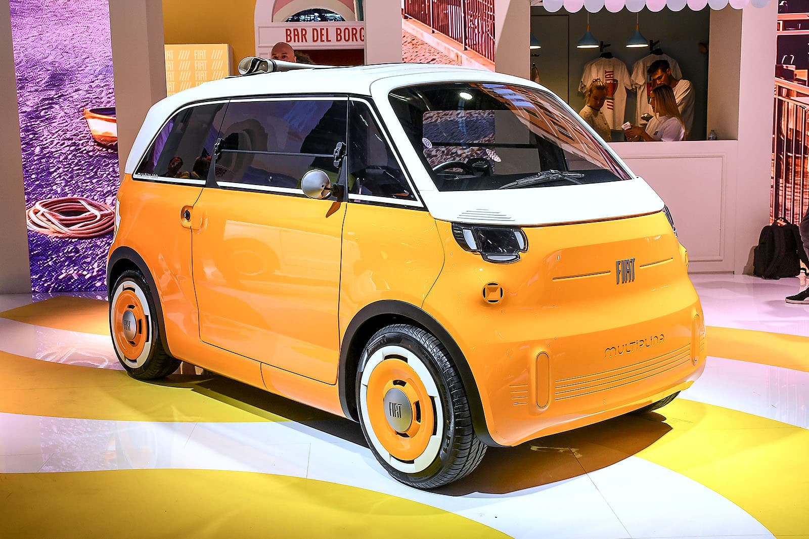 El Fiat Multiplina, un cuadriciclo eléctrico de cuatro plazas, debe perder peso antes de producirse