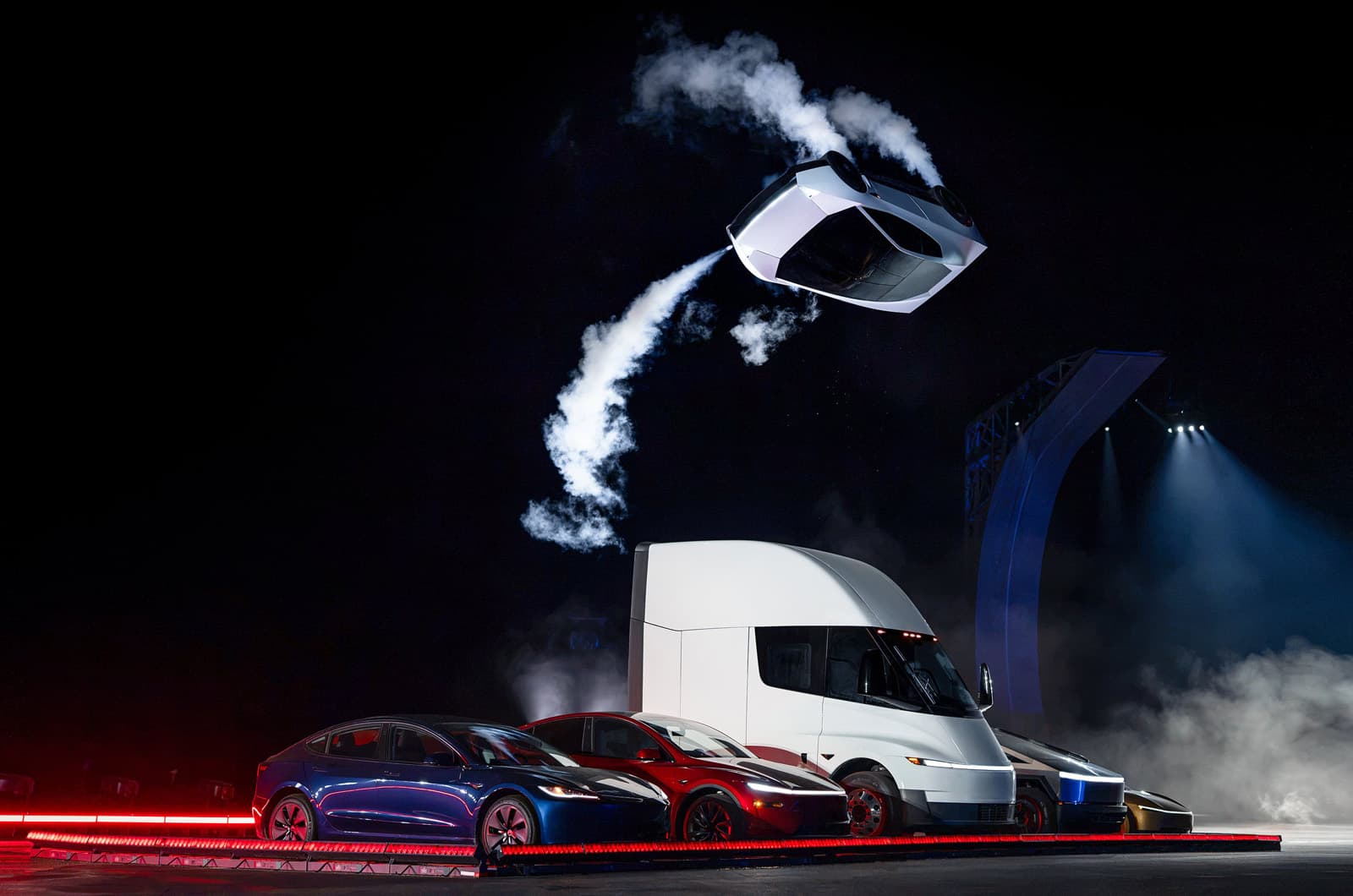 Tesla desvela el Roadster de segunda generación, un hipercoche eléctrico capaz de volar