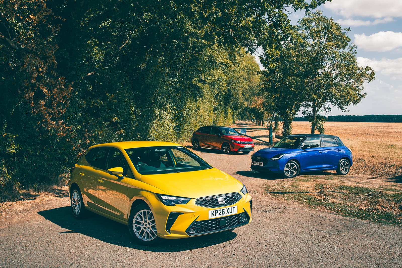 ¿Cuál es el mejor utilitario deportivo por 20.000 £? Corsa, Ibiza y Swift frente a frente