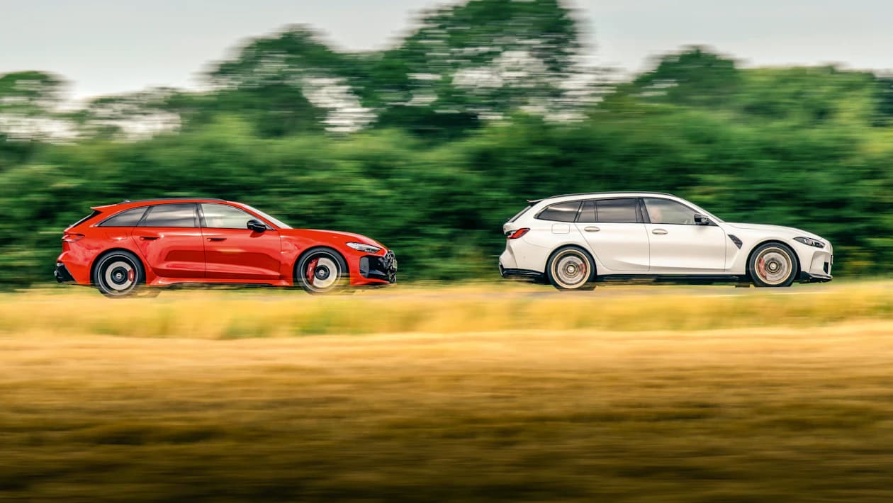 ¿Puede un familiar híbrido de 2.370 kg doblegar al BMW M3 Touring más puro?