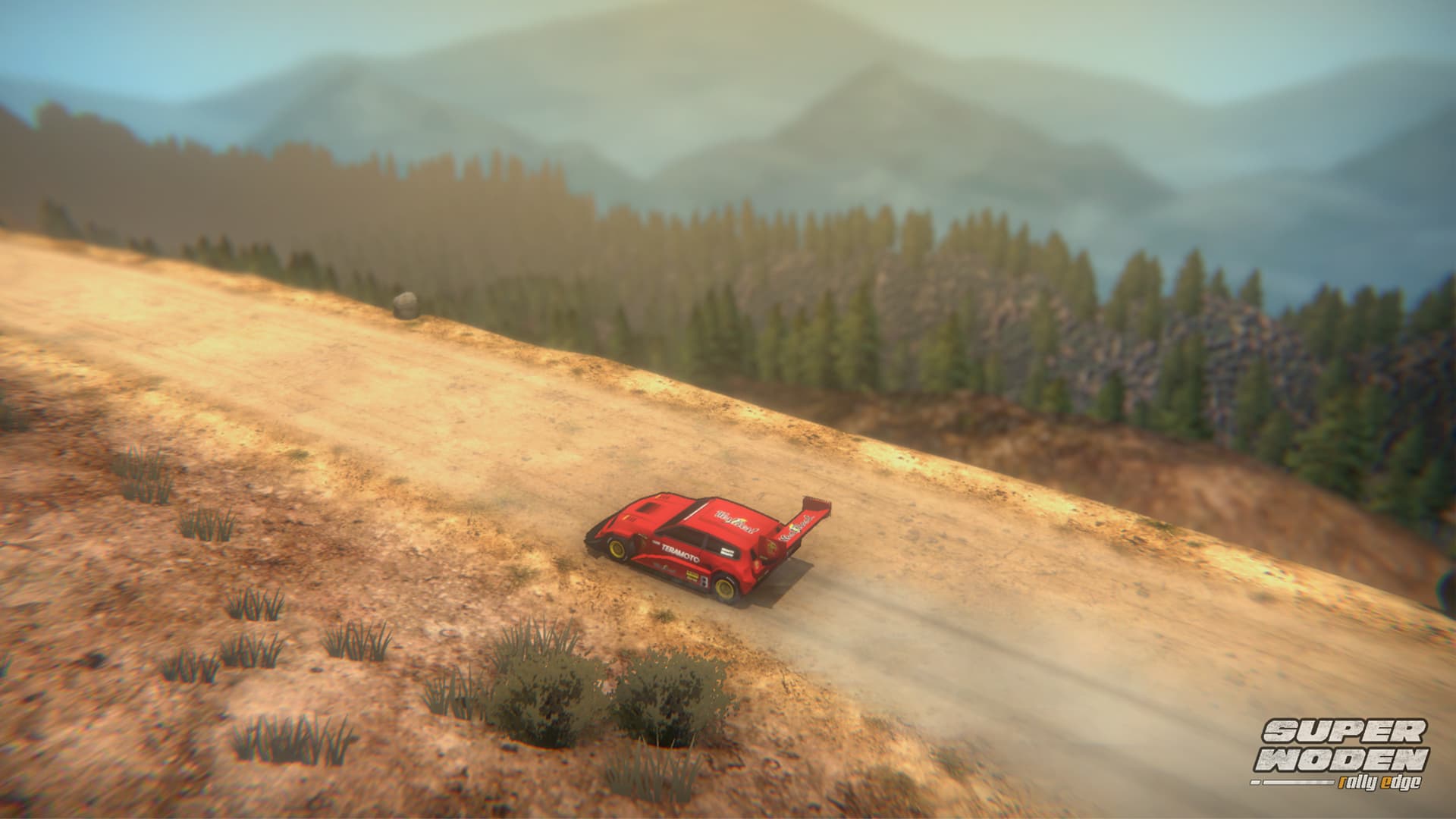 Super Woden Rally Edge llega a consolas: el arcade de rally que conquista a toda una generación