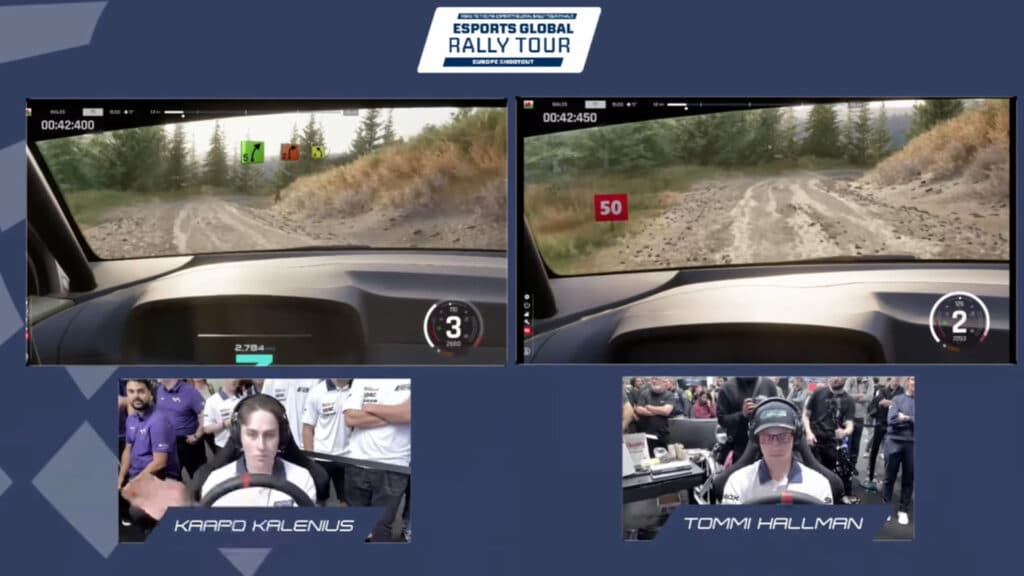 Tommi Hallman gana el European Shootout del FIA Esports Global Rally Tour en el SimRacing Expo - figura 1